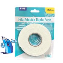 Fita Adesiva Dupla Face 18mm x 3 Metros Ideal Para Quadros E Placas Decorativas - FWB