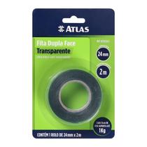 Fita Adesiva Dupla Face 19Mmx2M Transparente Forte Fixação