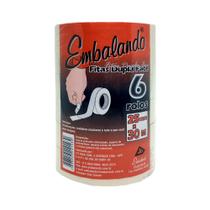 Fita Adesiva Dupla Face 25mm x 30m PT 6 - Embalando