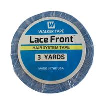 Fita Adesiva Dupla Face Azul 1/2/3 Rolos 3 Jardas 0.8 CM Para Extensão De Cabelo Peruca Lace Toupee