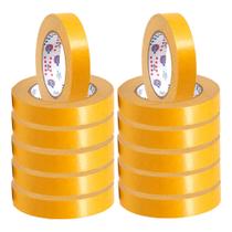 Fita Adesiva Dupla Face Carpete 19mm x 30 Mt Eurocel - 12 Und