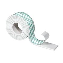 Fita Adesiva Dupla Face de Espuma Branca 1x24mm Or36312 para Fixar Objetos Ordene Fita Adesiva Dupla Face de Espuma Branca 1x24mm Or36312 para Fixar Objetos Ordene