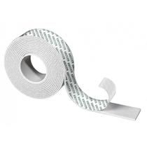 Fita Adesiva Dupla Face de Espuma Branca 2x24mm - OR36311 - ORDENE