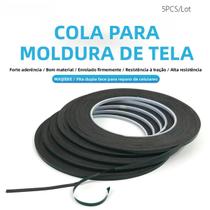 Fita Adesiva Dupla Face De Espuma Verde 5 Peças 5mm 2mm 3mm 10M Cola Universal Para Borda De Tela E