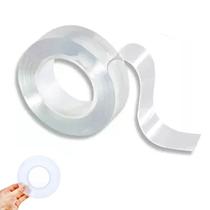 Fita Adesiva Dupla Face Nano Gel PU Transparente Conserto Reparo Seguro Resistente Duravel Fita Adesiva Dupla Face Nano Gel PU Transparente Conserto Reparo Seguro Resistente Duravel