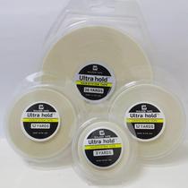 Fita Adesiva Dupla Face Ultra Forte Branca 08/10/127/2cm Largura 3/12/36 Jardas Para Peruca Lace