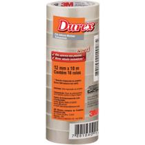 Fita Adesiva Durex Transparente 12MMX10M. Fita Adesiva Durex Transparente 12MMX10M.