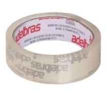 Fita Adesiva Durex Transparente 24MMX50M Adelbras por unidade Fita Adesiva Durex Transparente 24MMX50M Adelbras por unidade