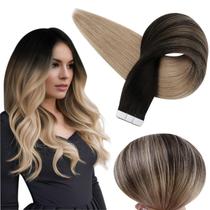 Fita adesiva em extensões de cabelo Full Shine Blonde 50 g 20 unidades 50 cm