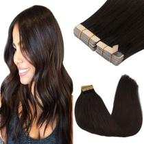 Fita adesiva em extensões de cabelo GOO GOO 2 Dark Brown 22 polegadas 100g Fita adesiva em extensões de cabelo GOO GOO 2 Dark Brown 22 polegadas 100g