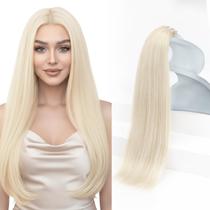 Fita adesiva em extensões de cabelo Sunny Hair, platinum Blonde de 18 polegadas Fita adesiva em extensões de cabelo Sunny Hair, platinum Blonde de 18 polegadas