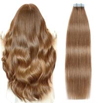 Fita adesiva em extensões de cabelo SUYYA 100% Remy Human Hair 50g 20cm Fita adesiva em extensões de cabelo SUYYA 100% Remy Human Hair 50g 20cm