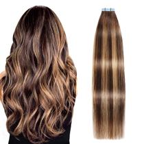 Fita adesiva em extensões de cabelo SUYYA Human Hair 50g 20pcs 30cm Fita adesiva em extensões de cabelo SUYYA Human Hair 50g 20pcs 30cm