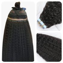 Fita adesiva em extensões de cabelo SUYYA Kinky Straight 18 cm 50 g 20 unidades Fita adesiva em extensões de cabelo SUYYA Kinky Straight 18 cm 50 g 20 unidades