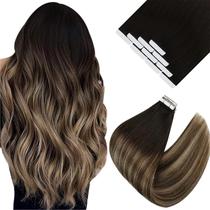 Fita adesiva em extensões de cabelo Ve Sunny Human Hair 20 polegadas 25 g 10 unidades Fita adesiva em extensões de cabelo Ve Sunny Human Hair 20 polegadas 25 g 10 unidades