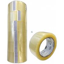 Fita Adesiva Embalagem Alltape Transparente 48Mm X100M Com 6 Pecas - Kit C/6 Peca