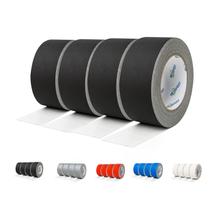 Fita adesiva Fetefest Black, pacote com 4 unidades, resistente, 2x30m cada Fita adesiva Fetefest Black, pacote com 4 unidades, resistente, 2x30m cada