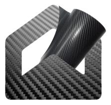 Fita Adesiva Fibra Carbono Preto 4D Faixa - 5Mts X 10Cm