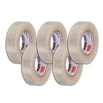 Fita Adesiva Fina Transparente 12X30 Kit 5