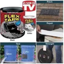 Fita Adesiva Flex Tape A Prova D'Água Para Reparos Fita Adesiva Flex Tape A Prova D'Água Para Reparos