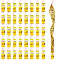 Fita adesiva Fly Trap Dwcom, pacote com 40, 72 cm