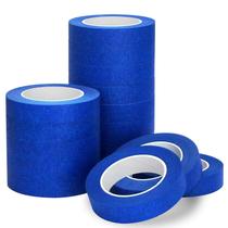 Fita adesiva Frascati, 2,54 cm de largura, azul, 16 pacotes de 880 m no total