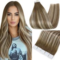 Fita adesiva Full Shine para extensões de cabelo em 50g 20cm, cor 6/6/60