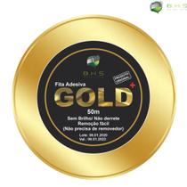 Fita Adesiva Gold + 50m 2,5cm Prótese Capilar - BHS