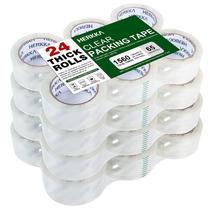 Fita Adesiva HERKKA 24 Rolos 48mm x 59m Transparente Fita Adesiva HERKKA 24 Rolos 48mm x 59m Transparente