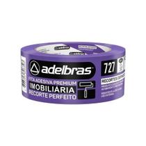 Fita Adesiva Imobiliária 727 para Pintura 48mmx40m Roxo Adelbras Fita Adesiva Imobiliária 727 para Pintura 48mmx40m Roxo Adelbras