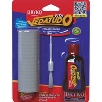 Fita adesiva impermeabilizante 10 cm x 1 m vedatudo - DRYKOFITA (Cinza)