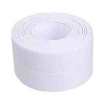 Fita Adesiva Impermeável Anti-Mofo Para Cozinha, Banheiro, Bancada E Vão De Vaso Sanitário