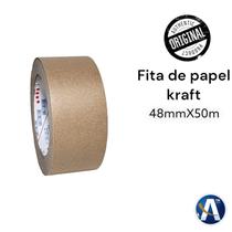 Fita Adesiva Kraft Para Embalagens 48mmX50m