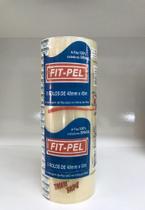 Fita adesiva larga p/embalagem c/5 rolos - fitpel