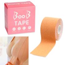 Fita Adesiva Levanta Seios Peito Sutiã Invisivel Confortável Fácil Aplicação - Boob Tape
