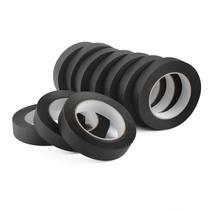 Fita adesiva Lichamp preta 1 polegada x 55 jardas x 10 rolos