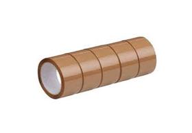 Fita adesiva marrom para embalagens com 5 rolos de 45 mm x 100 m - PERFECT STORE