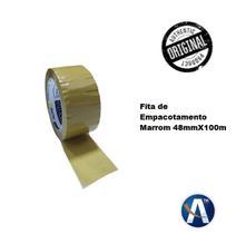 Fita Adesiva Marrom Para Empacotamento 48mmX100m