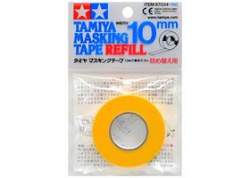 Fita adesiva (masking tape) - 10 mm - refil - Tamiya 87034