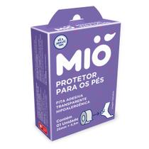 Fita Adesiva Mió Protetor para os Pés Transparente 25mm x 4,5m 1 Unidade Fita Adesiva Mió Protetor para os Pés Transparente 25mm x 4,5m 1 Unidade