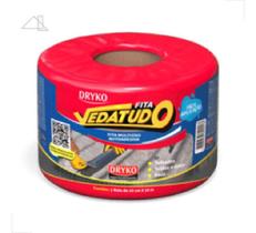 Fita adesiva multiuso dryko 10cm x 10m - rolo