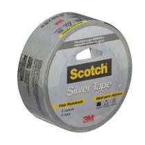 Fita Adesiva Multiuso Silver Tape Scotch 3939 45mm x 25m