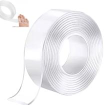 Fita Adesiva Nano Gel PU Dupla Face Transparente Resistente Duravel Reparo Conserto Casa Construçao Fita Adesiva Nano Gel PU Dupla Face Transparente Resistente Duravel Reparo Conserto Casa Construçao