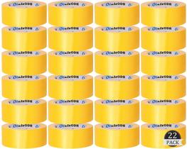 Fita adesiva Oleitodh Yellow Heavy Duty 8,3 mil 48 mm x 27 m x 22 Fita adesiva Oleitodh Yellow Heavy Duty 8,3 mil 48 mm x 27 m x 22