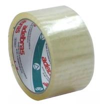 Fita Adesiva p/ Embalagem Adelbras Qualitape Transparente 48mm 40 Metros Fita Adesiva p/ Embalagem Adelbras Qualitape Transparente 48mm 40 Metros