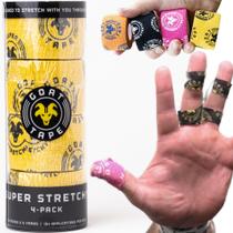 Fita adesiva para cabra, super elástica, levantamento de peso, 15 pés (pacote com 2)