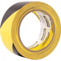 Fita adesiva para demarcação 48 mm x 30 m zebrada Vonder Amarelo/Preto Fita adesiva para demarcação 48 mm x 30 m zebrada Vonder Amarelo/Preto