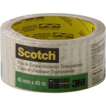 Fita Adesiva para Empacotamento 3M Brasil Scotch HB004479166 45mm X 45m 1 Rolo Transparente