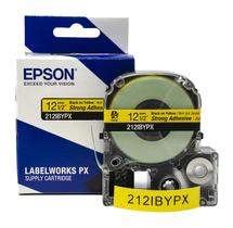 Fita adesiva para etiquetar Epson LABELWORKS 212IBYPX PET 12 mm x 9 m Fita adesiva para etiquetar Epson LABELWORKS 212IBYPX PET 12 mm x 9 m