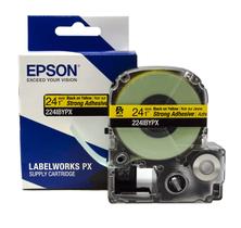 Fita adesiva para etiquetar Epson LABELWORKS 224IBYPX PET 24 mm x 9 m Fita adesiva para etiquetar Epson LABELWORKS 224IBYPX PET 24 mm x 9 m